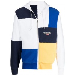 Polo Ralph Lauren Patchwork-Effect Track Jacket